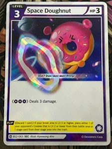 CookieRun Braverse TCG - Space Doughnut SEC Foil (BS2-063) NM English - Picture 1 of 6