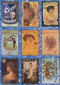 JUEGO COMPLETO DE TARJETAS BASE COORS BEER 1995 COORS BREWING COMPANY DE 100 AV - Imagen 1 de 1