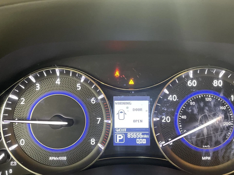 Used Speedometer Gauge fits: 2015 Infiniti QX80 cluster MPH w/o adaptive cruise - Изображение 1 из 4