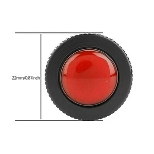 Mini Round Quick Release Plate For Compact Action Tripod (Red) Fit - Picture 1 of 22
