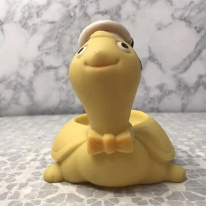 Stahlwood Toy Turtle with Sailor Hat Yellow Bath Toy - Picture 1 of 9