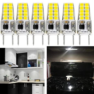 T4 G8 LED Bulbs 3W 6000K 20-25W Halogens Replacement Bi-Pin LED Puck Light Bulb - Picture 1 of 8