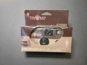 RARE 45 47TH PRESIDENT DONALD TRUMP PLAZA 27 EXPOSURE 35MM DISPOSABLE CAMERA NEW - Picture 1 of 5