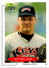1991 Classic Best #164 Jeff Williams