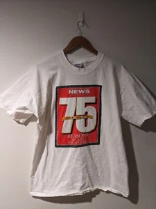 Vintage 2000 Philadelphia Daily News The People Paper Journalist Large T-Shirt - Picture 1 of 6