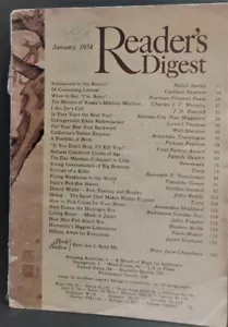 Readers Digest - January, 1974 - Picture 1 of 5