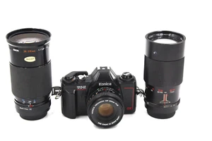 Konica TC-X Kit fotocamera reflex pellicola 35 mm con 3 obiettivi - Foto 1 di 21
