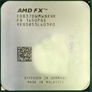 AMD FX-8370 4 GHz CPU 8-Core FD8370WMW8KHK 8M 125W AM3+ 8 threads Processor - Picture 1 of 4