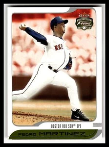 2002 Fleer Focus Jersey Edition #20 Pedro Martinez - Picture 1 of 2