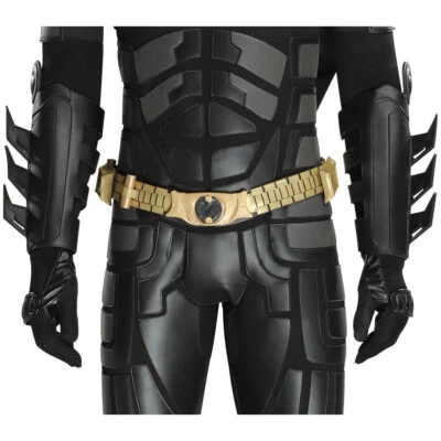 Batman El Caballero Oscuro Bruce Wayne Guantes Armadura Chaleco Disfraz Accesorios Juegos con disfraces Foto 1 de 4