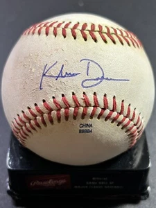 Khris Davis Autographed Official Minor-League Practice Baseball - Picture 1 of 6