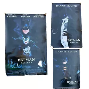 Batman Returns (1992) Tim Burton Original Filmplakat 27x40 - Bild 1 von 17