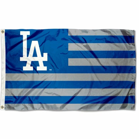 Dodgers Nation Flag Stripes Cover