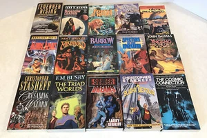 Lot of 15 Science Fiction Fantasy PB Vintage Books Paperback SCI-FI ASSORTED #16 - Picture 1 of 4