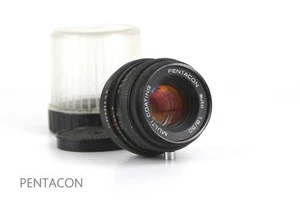 Lens PENTACON auto 1.8/50 fast lens Mount M42 Lens DDR Zenit Praktica - Picture 1 of 9
