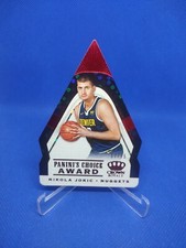 2018-19 Crown Royale Nikola Jokic Red Holo SSP #'d 17/75 Denver Nuggets !!!