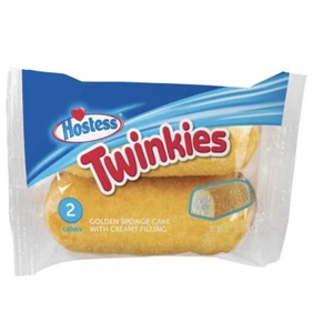 Hostess Twinkies Golden Sponge Cake With Creamy Filling, 2.7 OZ 2 Cakes  - Picture 1 of 1