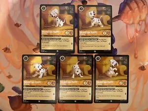 Lorcana Dalmatian Puppy Tail Wagger 4A 4B 4C 4D 4E/204) - Into the Inklands - Picture 1 of 2