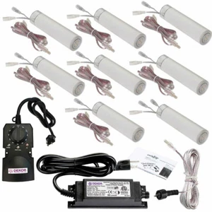 DEKOR Paver Dot LED Lights for In Concrete, Driveways, Stone, Low Voltage - Picture 1 of 10