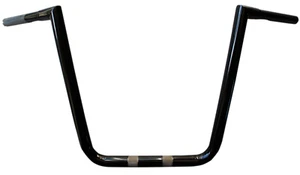 LA Choppers - LA-7362-16B - 1-1/4in. Hefty Twin Peaks Handlebar, 16in. - Black - Picture 1 of 1