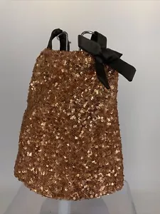 Our Generation Rose Gold Sequined Dress For 18” Doll - Picture 1 of 6