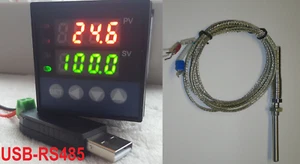 Lab Thermocouple Temperature Chart Recorder Data Logger Computer PC with Alarm - Picture 1 of 3