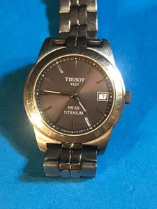 Tissot 1853 PR50, TITANIUM (Case and Band) Men’s Watch, Swiss Made, New Battery - Picture 1 of 5