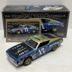 Autographed David Pearson 1969 Torino Talladega 1/24 University of Racing - Picture 1 of 10