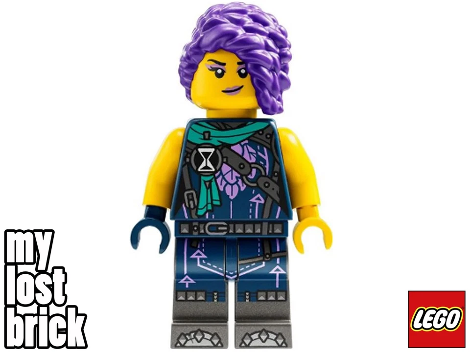 LEGO DREAMZzz - Minifigura Zoey túnica azul oscuro del set 71459 (drm029) - NUEVO Foto 1 de 1