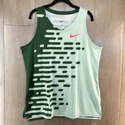 Camiseta de pista de distancia Nike 2023 Pro Elite Team verde para mujer talla XL DR5207-341 Foto 1 de 4