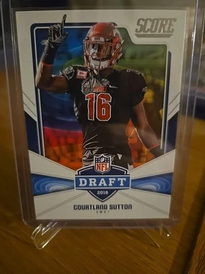 2018 Score - Nfl Draft Courtland Sutton #22 (RC) - Image 1 of 4