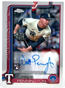 Walter Pennington 2025 Topps Cromo Béisbol Novato Automático RC - Imagen 1 de 3