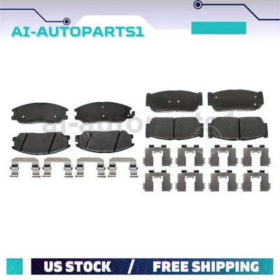 Kit Pastillas Freno Traseras Delanteras Para 2003 2004 2005 2006 2007 2008 2009 Kia Sorento Foto 1 de 4