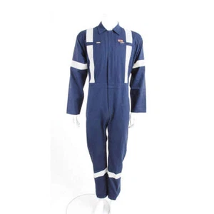 Condor Coveralls, Fire Resistant, Hi-Visibility, & Reflective/ Blue - 60 - Picture 1 of 4