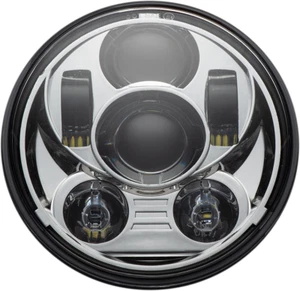 Custom Dynamics - CD-575-C - Headlamp - 5.75" - LED - Chrome - Picture 1 of 1