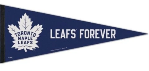 TORONTO MAPLE LEAFS LIMITED EDITION PREMIUM PENNANT 12"X30" NHL LICENSED Cover