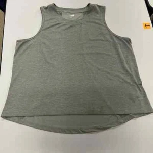 Damen Tank grau meliert Muster Avia ärmellos Größe XL Mesh Racerback Einsatz - Bild 1 von 6