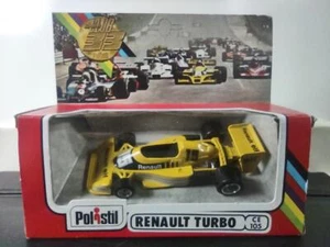 Polistil CE105 Formula One RENAULT TURBO #15 JABOUILLE 1:41 scale Mint in Box - Picture 1 of 12