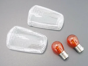 Lenti frecce bianche Yamaha FZR FZ XJR XJ TDM 600 750 850 900 1000 1200 1300  - Foto 1 di 2