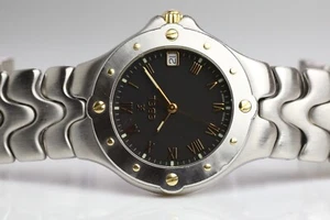 Ebel Sportwave Quartz Mens Watch, Black Dial, 6187631 - Picture 1 of 13