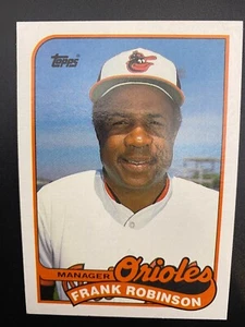 1989 Topps Frank Robinson #774 Orioles HOF FREE SHIPPING - Picture 1 of 1