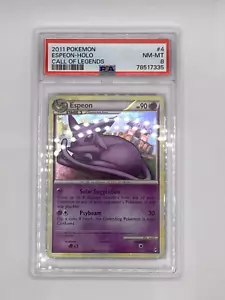 Pokemon Espeon - Call of Legends - Holo - 4/95 - PSA 8 - Bild 1 von 3