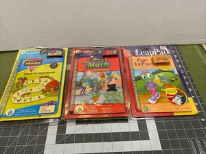 Leapfrog LeapPad Pre Math, Phonics, Life Lessons (Preschool-k up to Age 7) Books - Picture 1 of 8