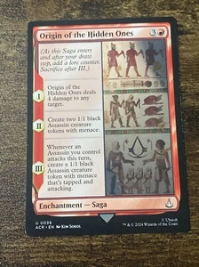 Origin of the Hidden Ones 0036 Assassin’s Creed Universes Beyond MTG S2623* - Picture 1 of 2