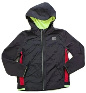 Russell Cappotto Giacca Ragazzo Nylon Full Zip Performance Riflettente Nero S, L, XXL - Foto 1 di 3