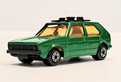 Volkswagen Golf 1976 Matchbox de colección en muy buena condición verde metálico video y muchas buenas fotos Foto 1 de 4