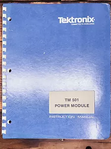 Tektronix TM 501 TM501 Power Module Owner / User Manual *Original* #1 - Picture 1 of 1