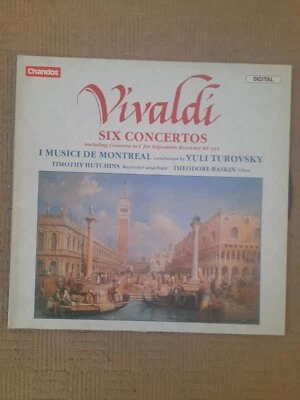 VIVALDI - 6 CONCERTOS CONDUCTED BY YULI TOROVSKY 1986 ORIGINAL RARE LP MINT+ - Image 1 of 4
