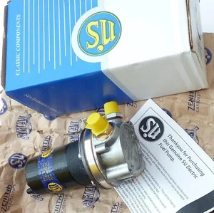 Bomba de combustible eléctrica SU (Genuine Burlen) 12V para MGA y MGB, en parte AZX1331 - Imagen 1 de 1