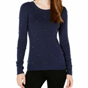 Maison Jules Stardust Blu Notte Sweater - Picture 1 of 3